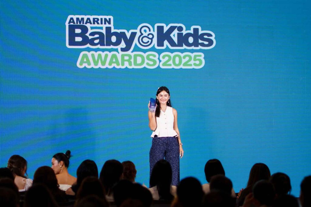 รับรางวัลสินค้าแม่และเด็กอันดับ1